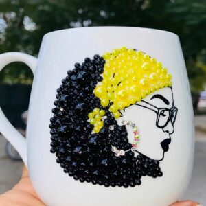 Perlage sur tasse